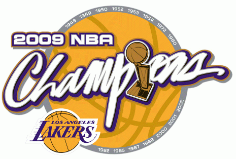 Los Angeles Lakers 2008-2009 Champion Logo cricut iron on